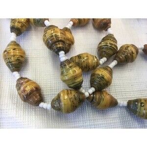 Paper Bead Necklace